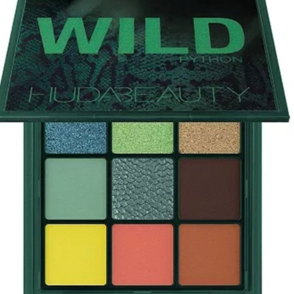 HUDA BEAUTY Wild Obsessions Eyeshadow Palette IN PYTHON 🐍